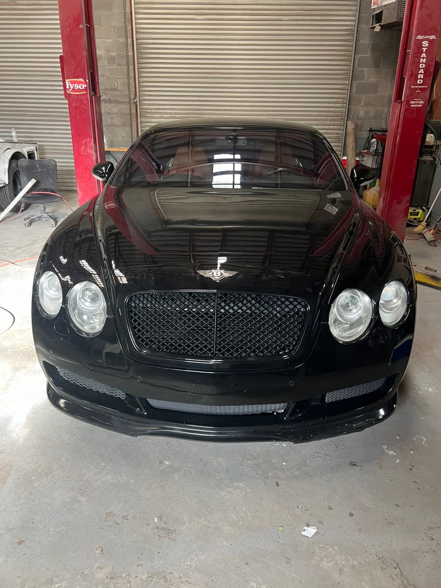 2015 Bentley Continental GT in the State Collision shop
